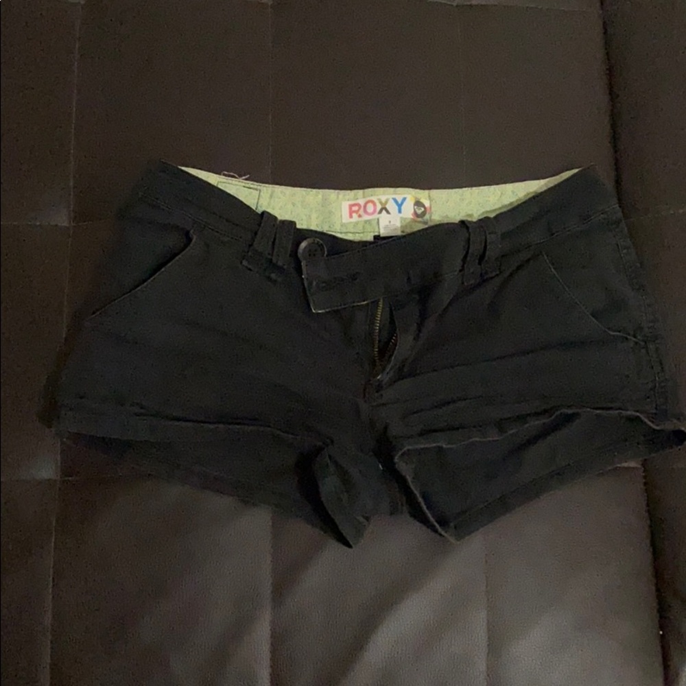 Black shorts